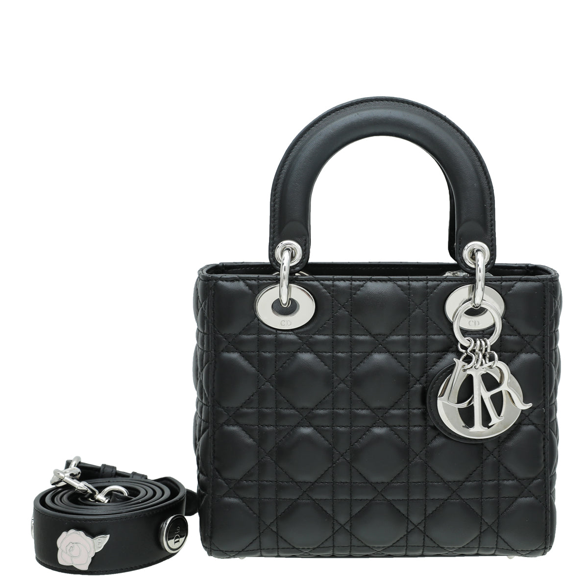 Lady dior mini Black Leather ref.965156 - Joli Closet