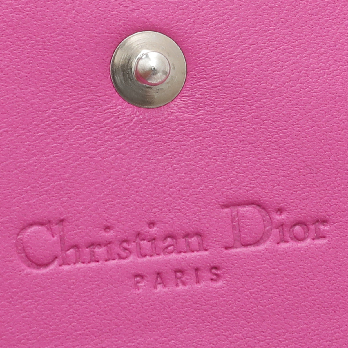 Christian Dior Pink Lady Dior Python Rendezvous Wallet On Chain