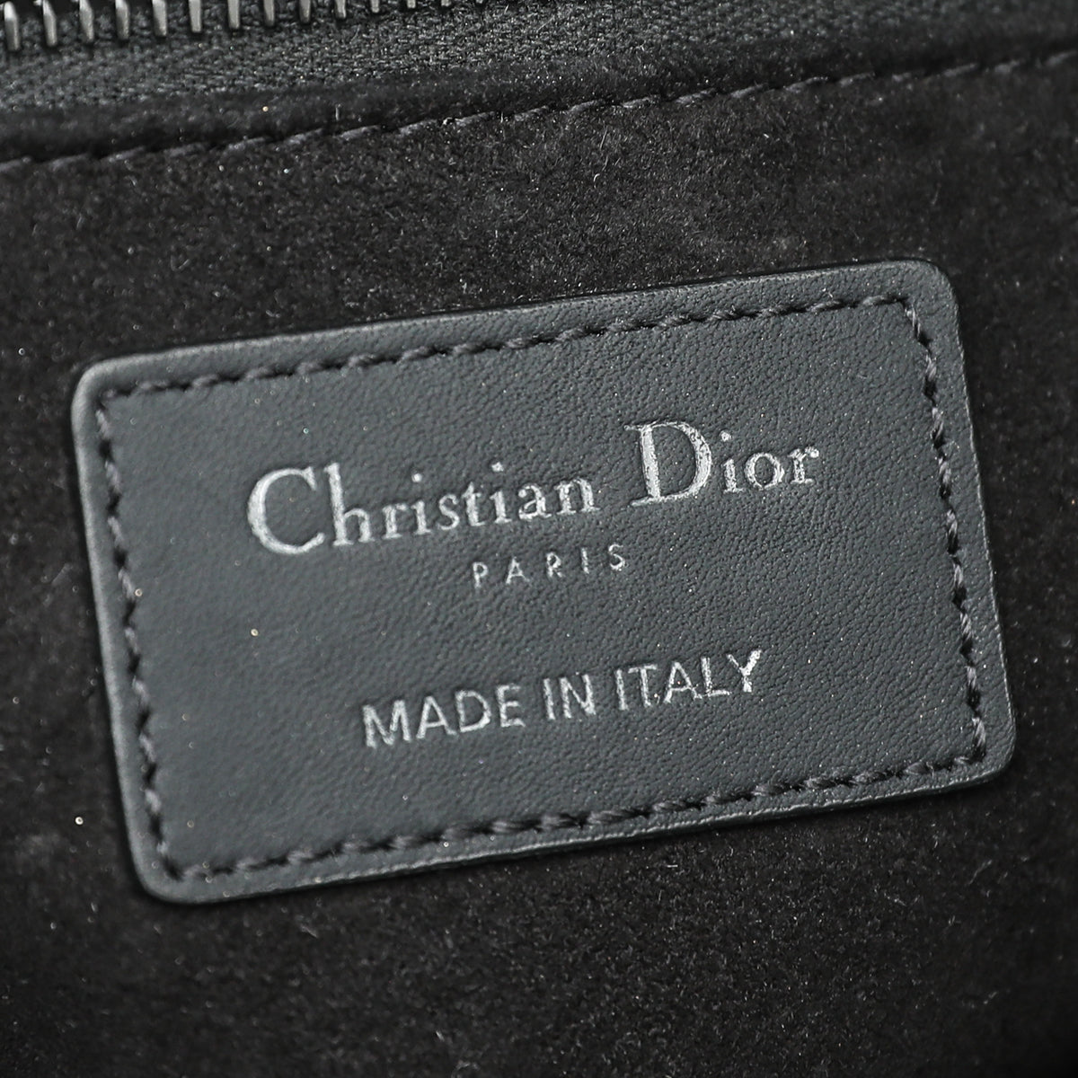 Christian Dior Black Black Lady Dior So Black My ABCDior Bag