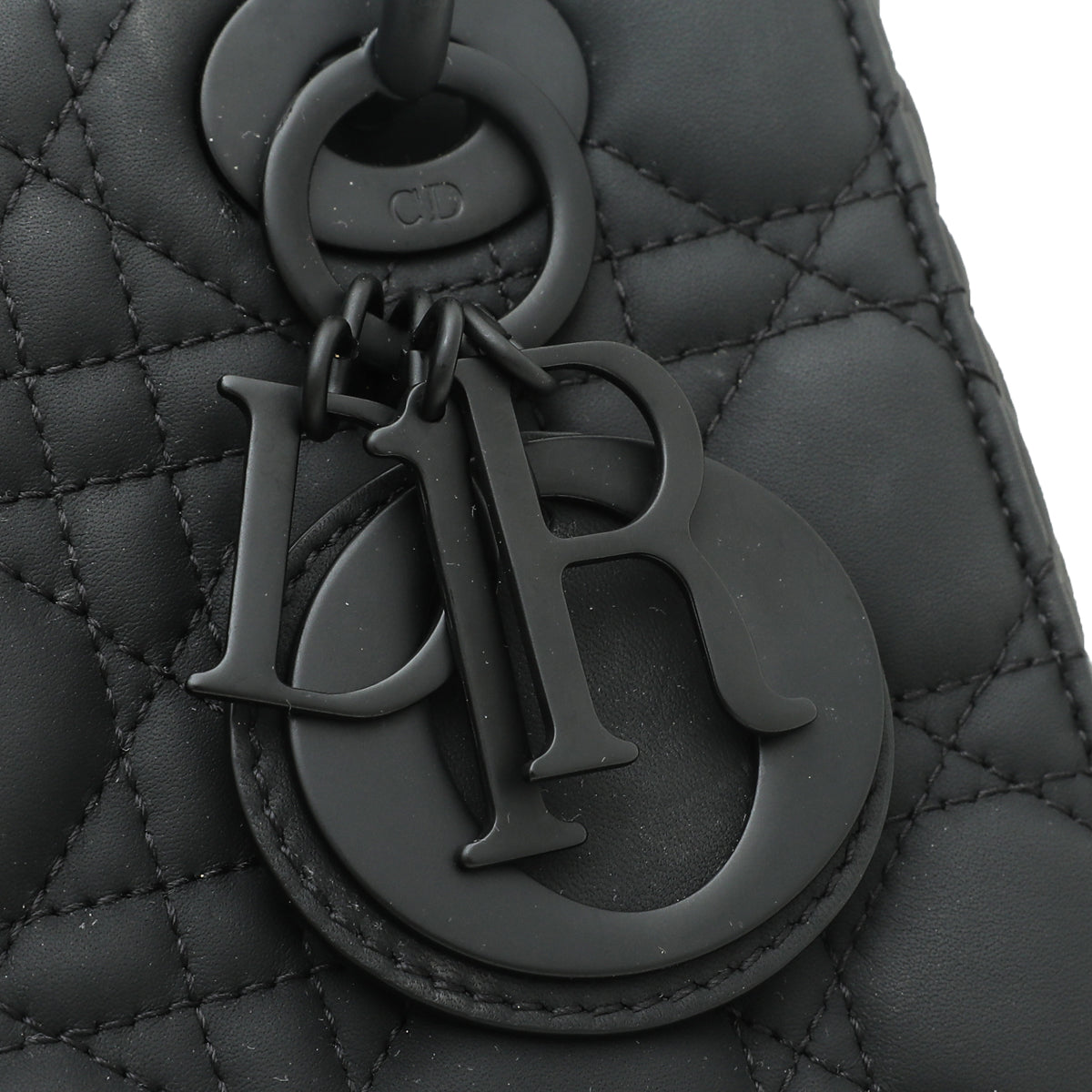 Christian Dior Black Black Lady Dior So Black My ABCDior Bag-Christian Dior-THE CLOSET