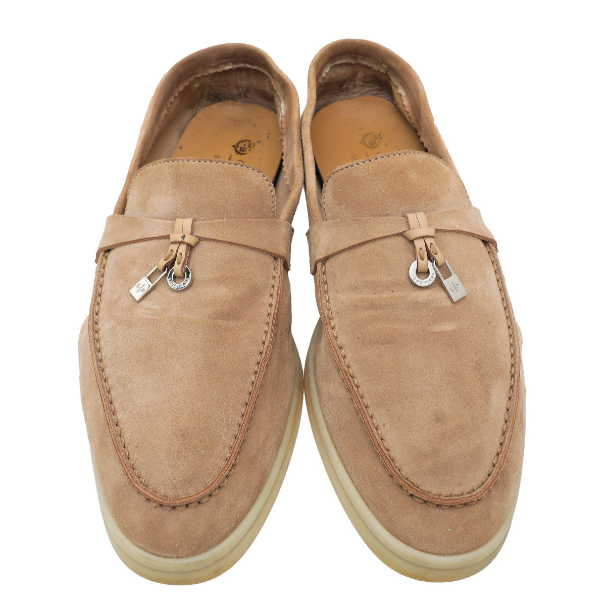 Loro Piana Peanut Butter Summer Charms Moccasin 39.5-Loro Piana-THE CLOSET