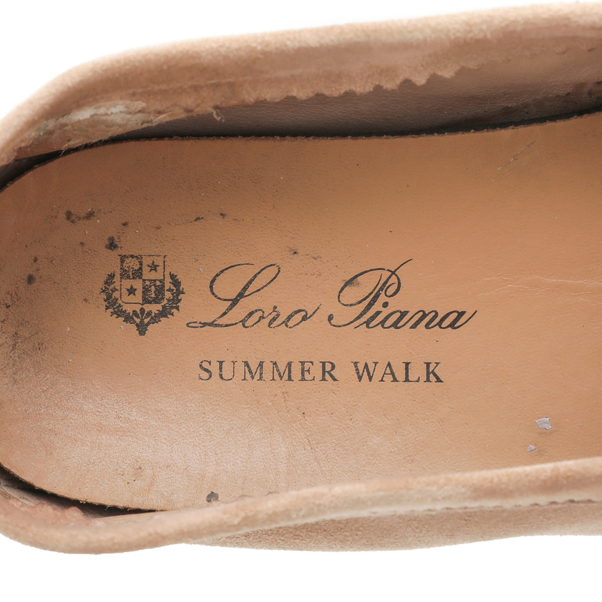 Loro Piana Peanut Butter Summer Charms Moccasin 39.5-Loro Piana-THE CLOSET