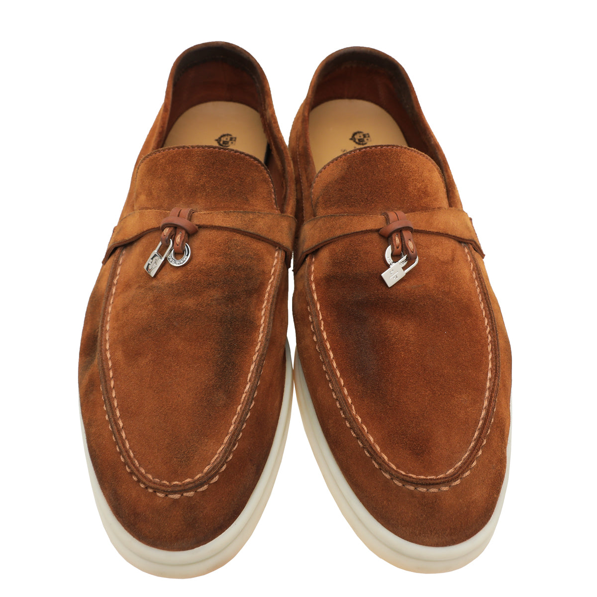 Loro Piana Brown Summer Charms Walk 42-Loro Piana-THE CLOSET