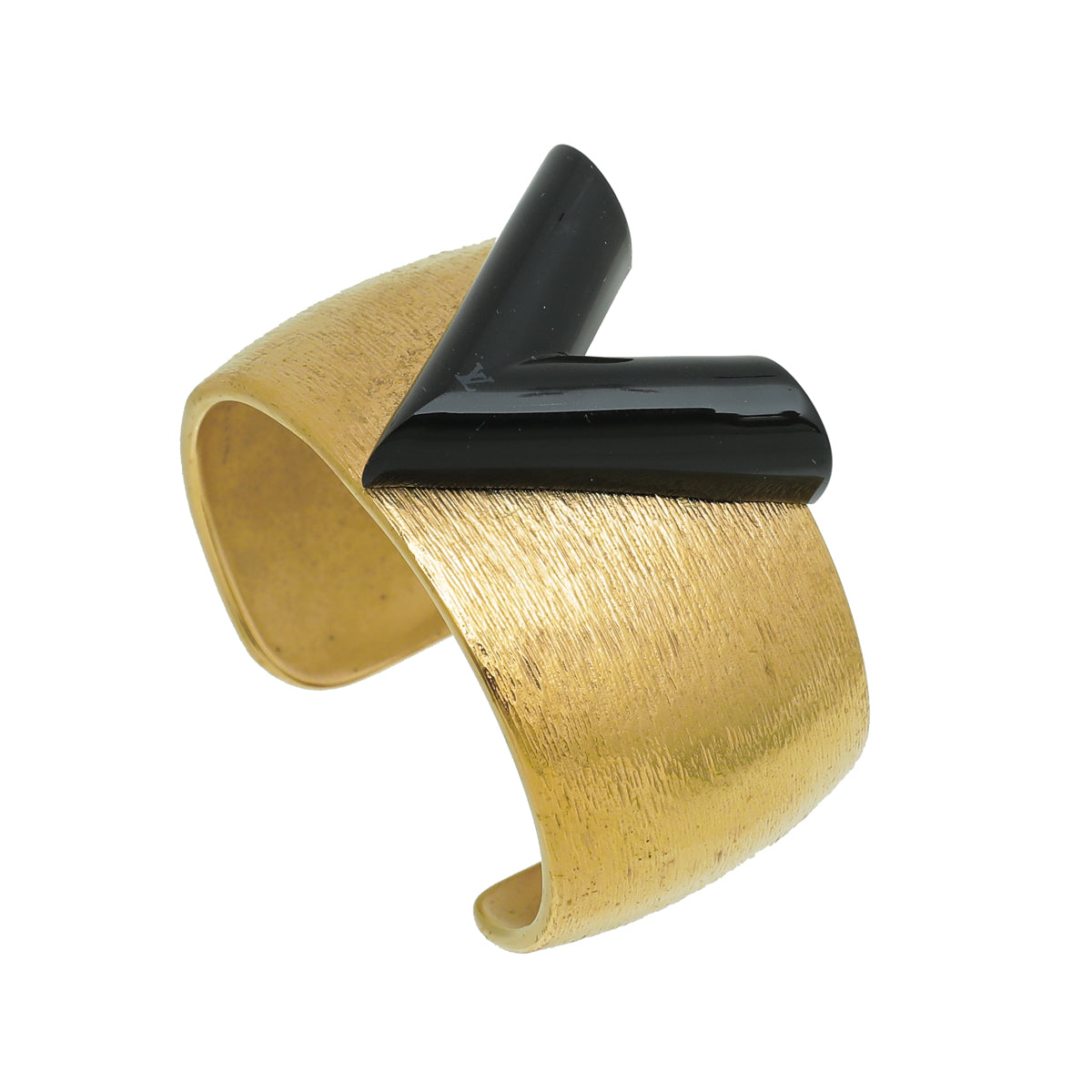 Louis Vuitton Gold Essential V Colorama Cuff Bracelet