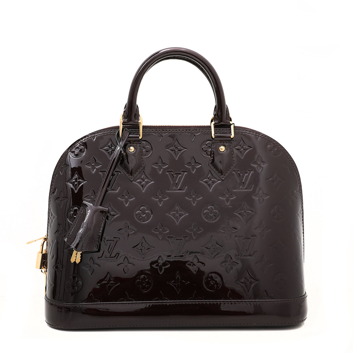 Louis Vuitton Amarante Monogram Alma Bag PM-Louis Vuitton-THE CLOSET