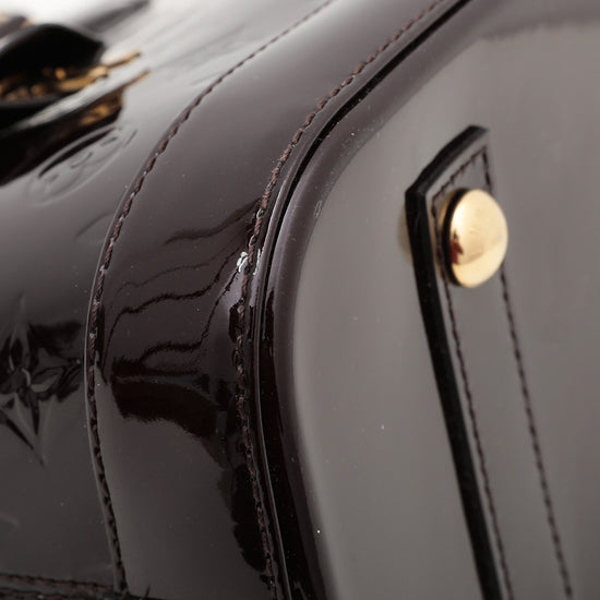 Louis Vuitton Amarante Monogram Alma Bag PM