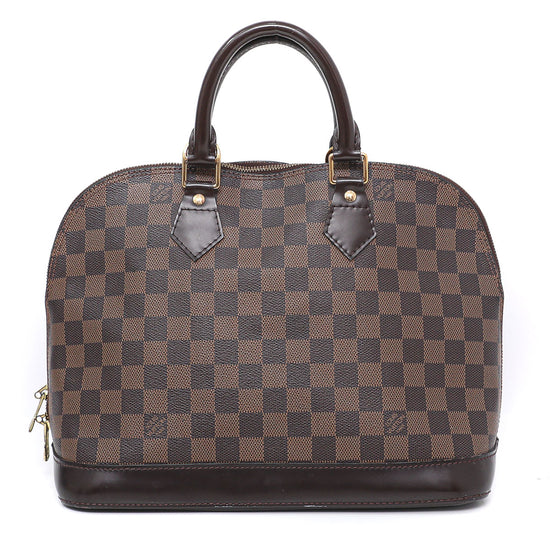 Louis Vuitton Brown Alma Bag