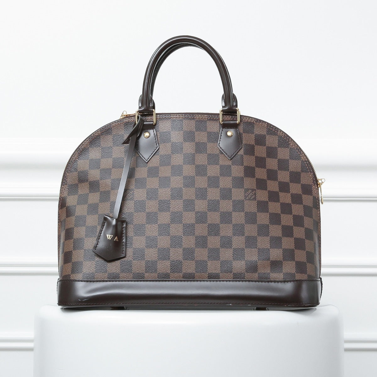 Louis Vuitton Damier Ebene Alma MM-Louis Vuitton-THE CLOSET