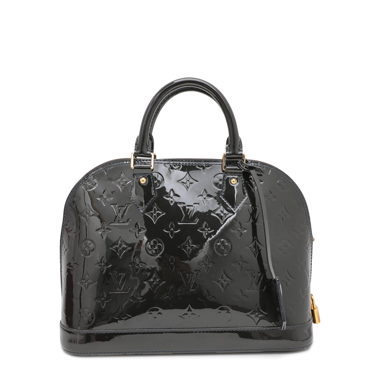 Louis Vuitton Bleu Infini Monogram Vernis Alma PM Bag-Louis Vuitton-THE CLOSET