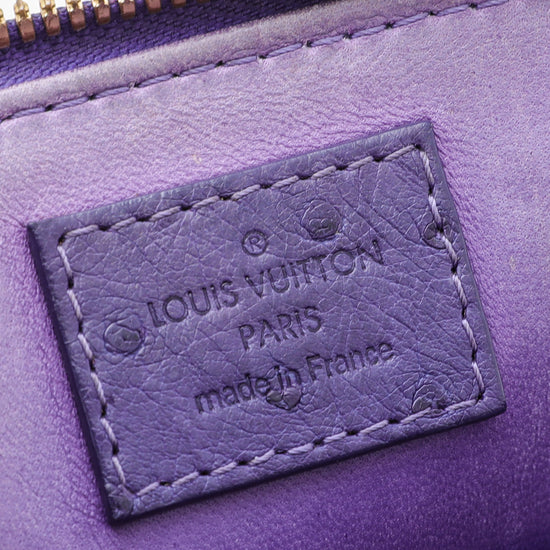 Louis Vuitton Fuchsia Ostrich Alma BB Bag For Sale at 1stDibs