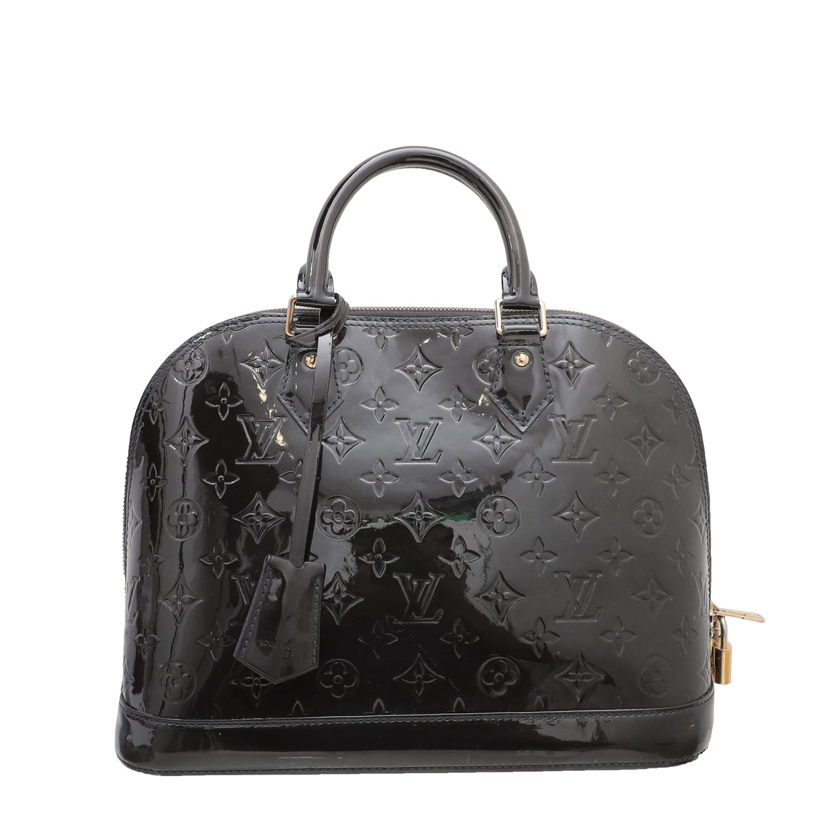 Louis Vuitton Bleu Infini Vernis Alma PM Bag-Louis Vuitton-THE CLOSET