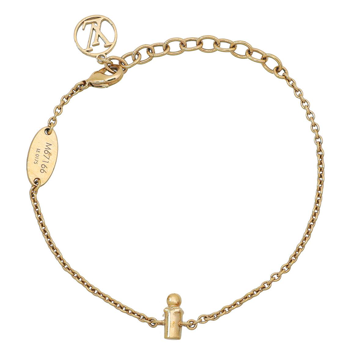 Louis Vuitton Gold and Me Letter Bracelet-Louis Vuitton-THE CLOSET