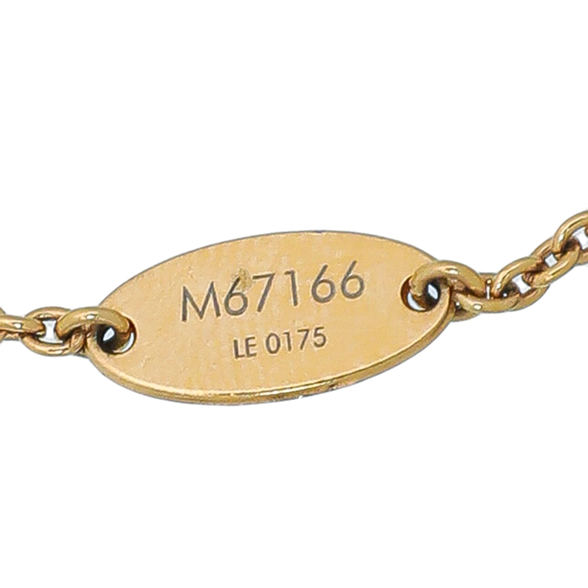 Louis Vuitton Gold and Me Letter Bracelet-Louis Vuitton-THE CLOSET
