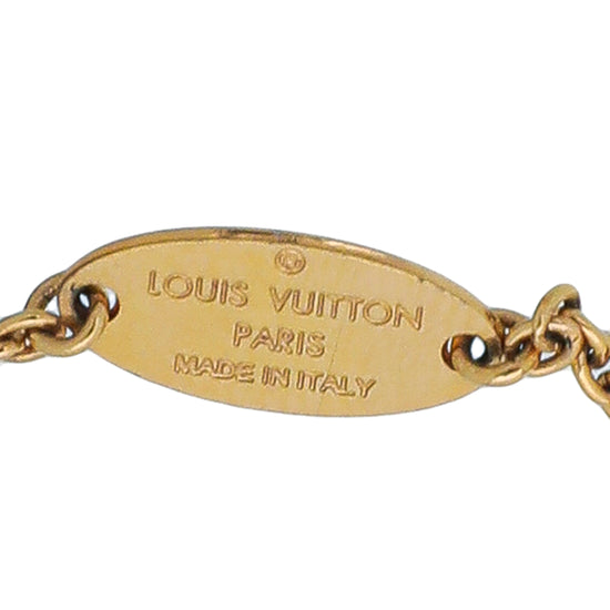 Louis Vuitton Gold and Me Letter Bracelet – The Closet