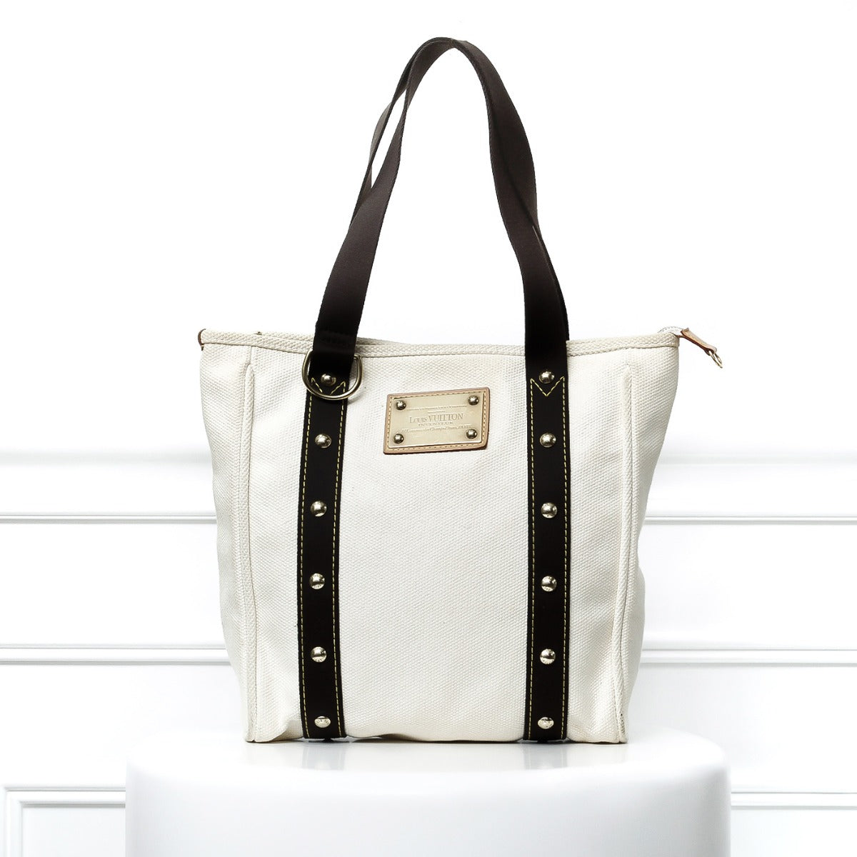Louis Vuitton Bicolor Antigua Cabas MM Bag