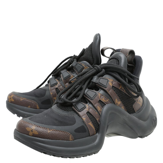 Louis Vuitton Bicolor Archlight Trainer Sneakers 37.5