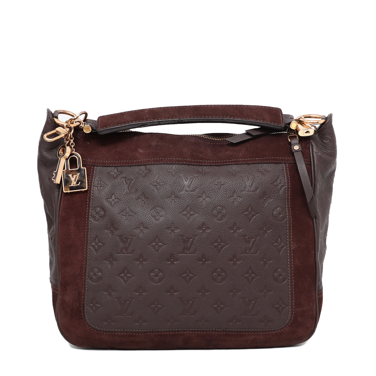 Louis Vuitton Brown Audacieuse Hobo Bag MM-Louis Vuitton-THE CLOSET