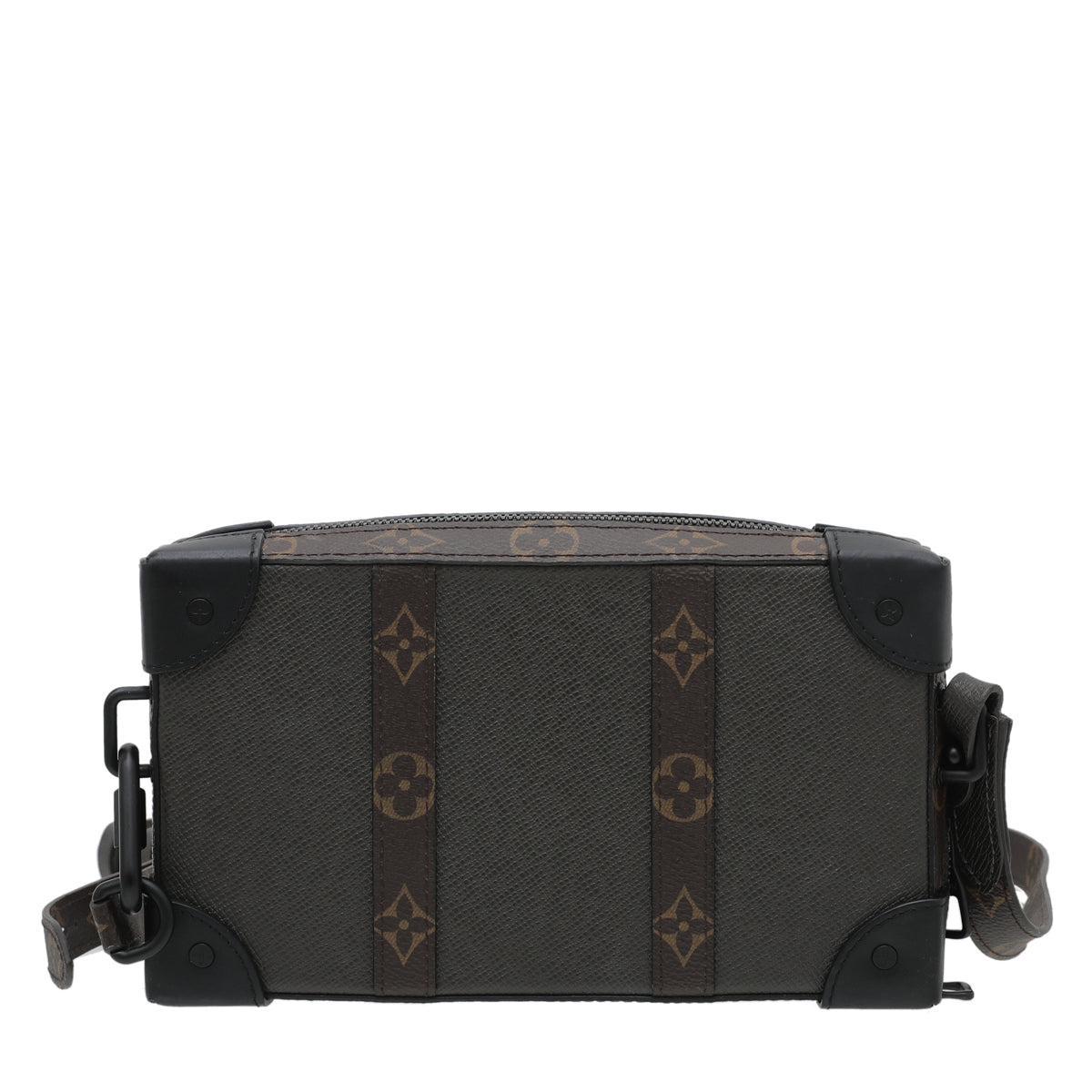 Louis Vuitton Monogram Dark Brown Automne Hiver Taiga Trunk Wallet-Louis Vuitton-THE CLOSET