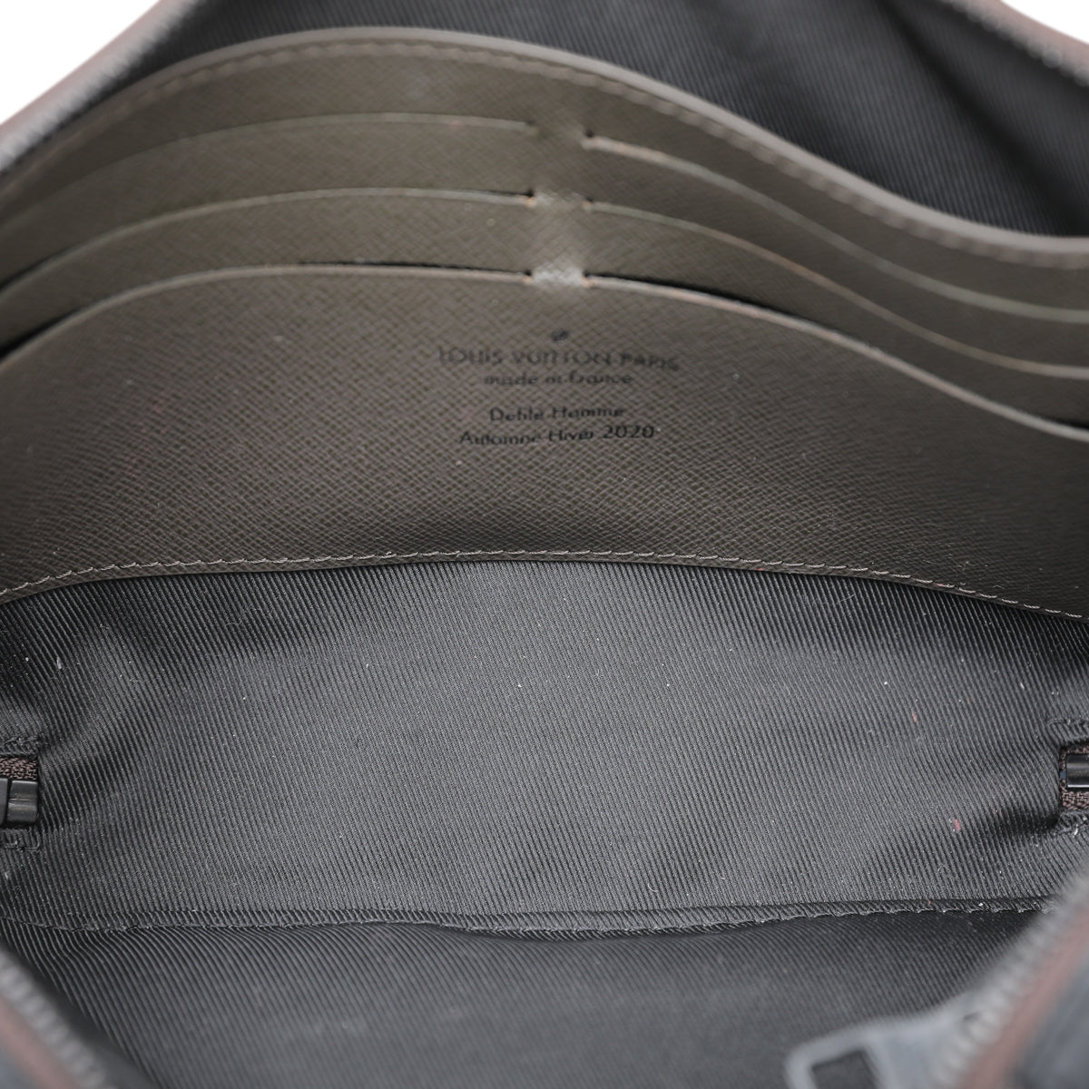 Louis Vuitton Monogram Dark Brown Automne Hiver Taiga Trunk Wallet-Louis Vuitton-THE CLOSET