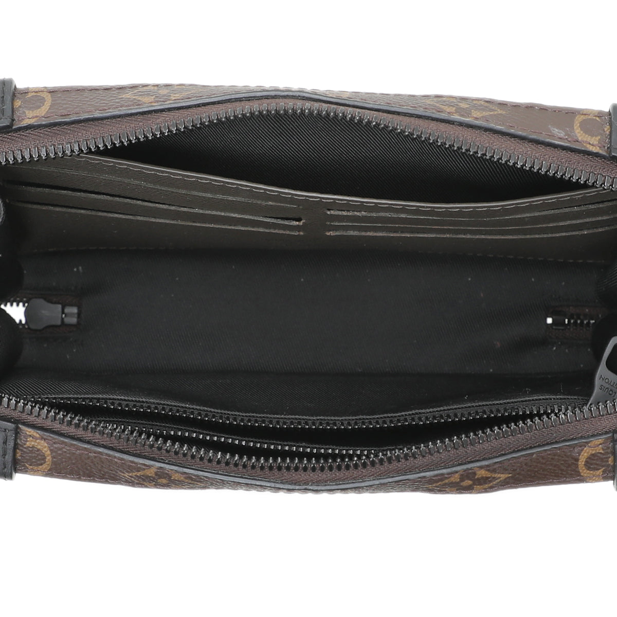 Louis Vuitton Monogram Dark Brown Automne Hiver Taiga Trunk Wallet-Louis Vuitton-THE CLOSET