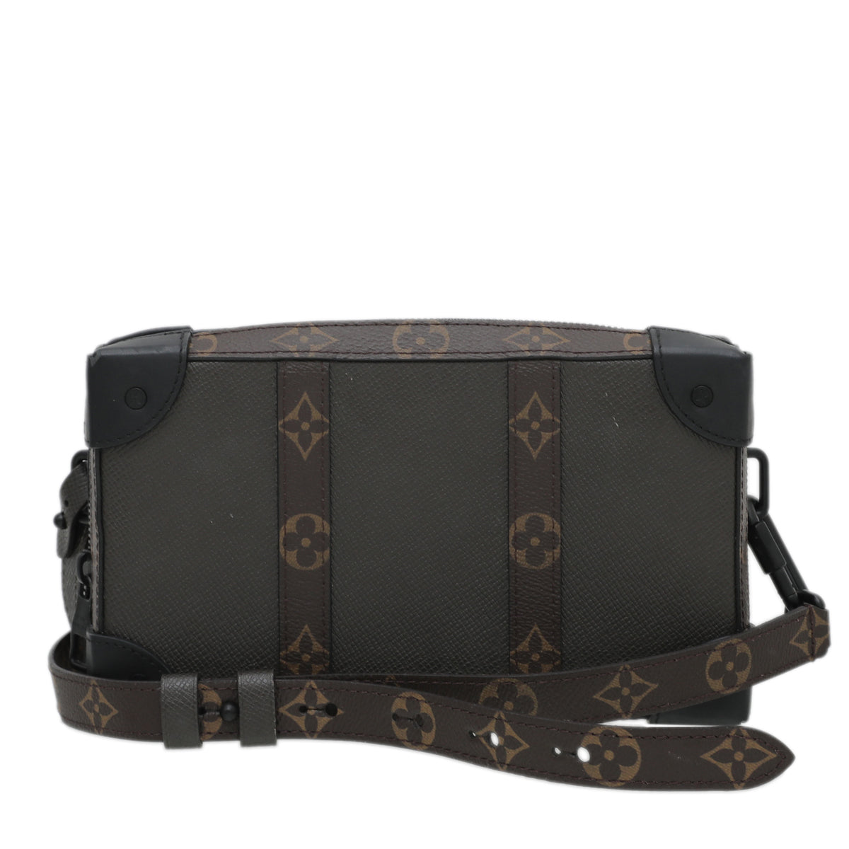 Louis Vuitton Monogram Dark Brown Automne Hiver Taiga Trunk Wallet