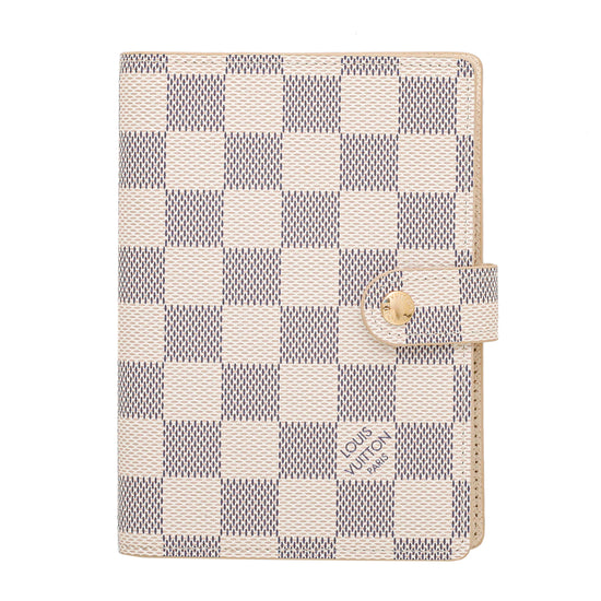 Louis Vuitton Azur Agenda Cover with Refill – THE CLOSET