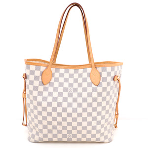 Louis Vuitton Azur Neverfull MM Bag