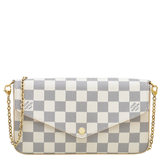 Louis Vuitton Azur Felicie Pochette Bag