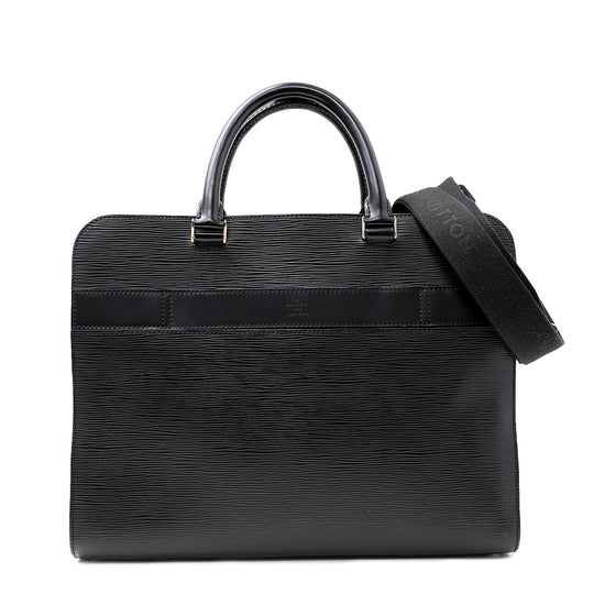 Louis Vuitton Noir Bassano Bag