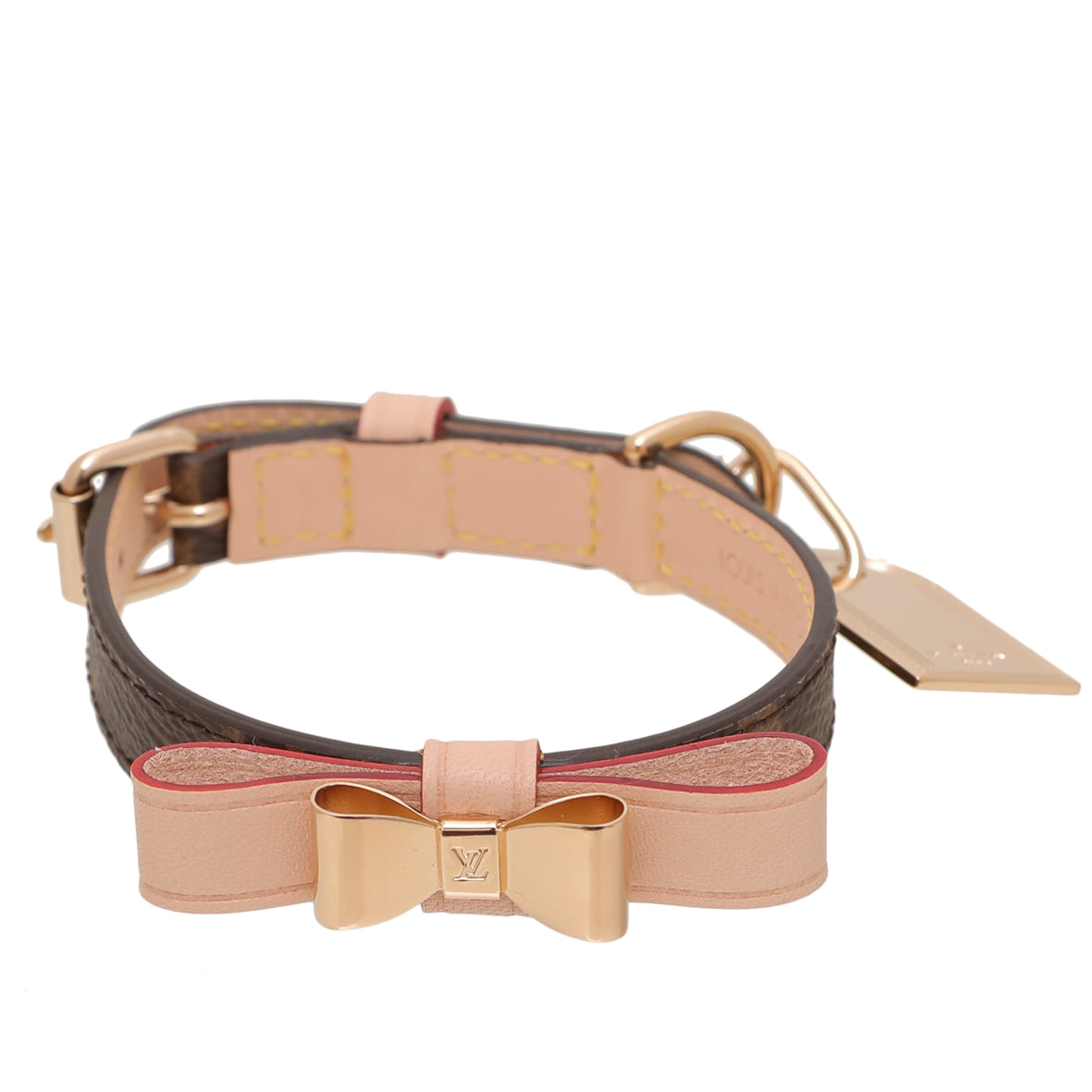Louis Vuitton Brown Baxter Dog Collar – The Closet