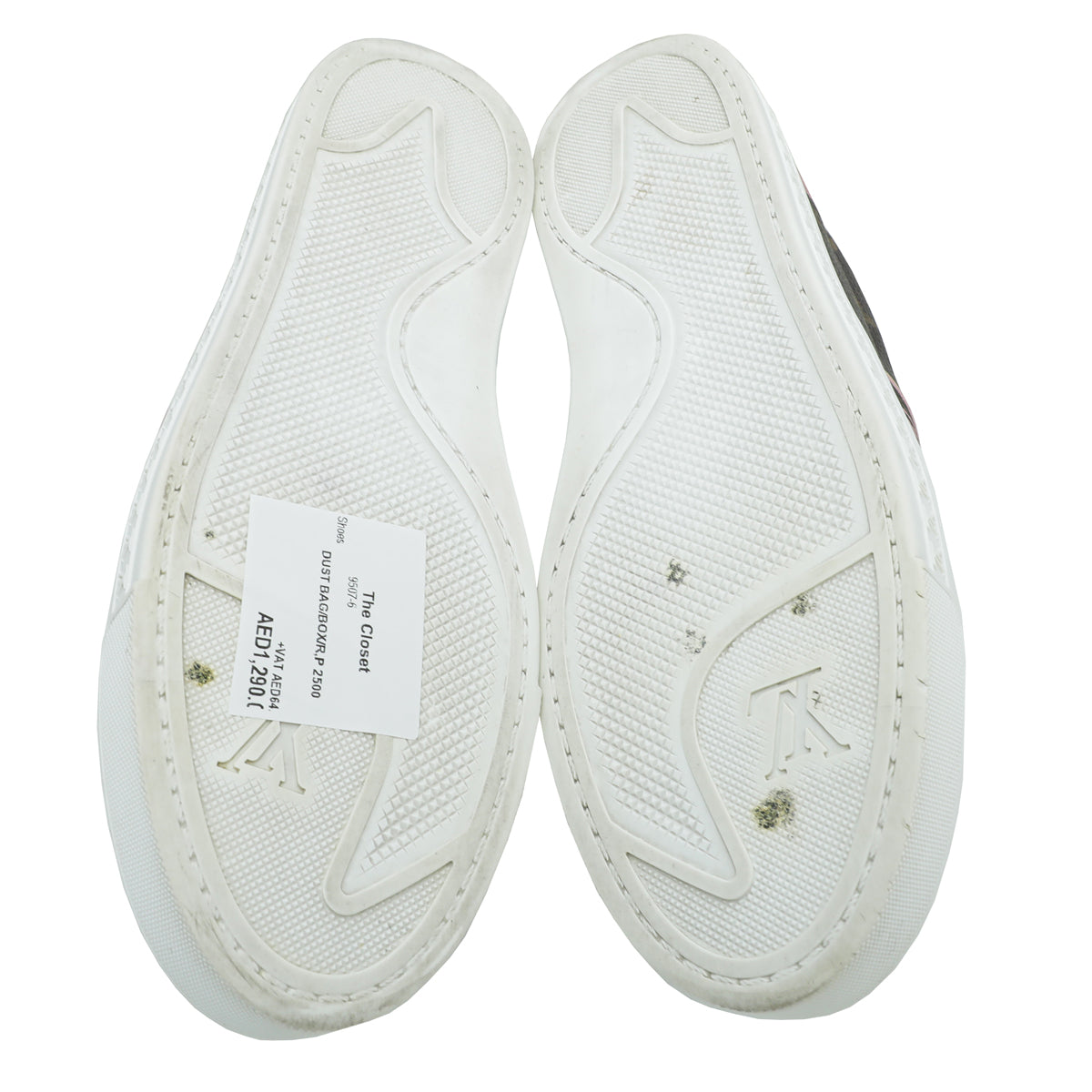 Louis Vuitton Monogram Bay Flower Slip On Sneakers 38.5-Louis Vuitton-THE CLOSET