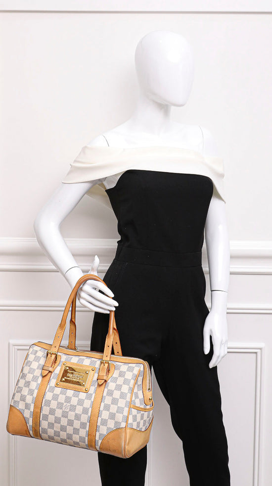 Louis Vuitton Berkeley Damier Azur Hand Bag