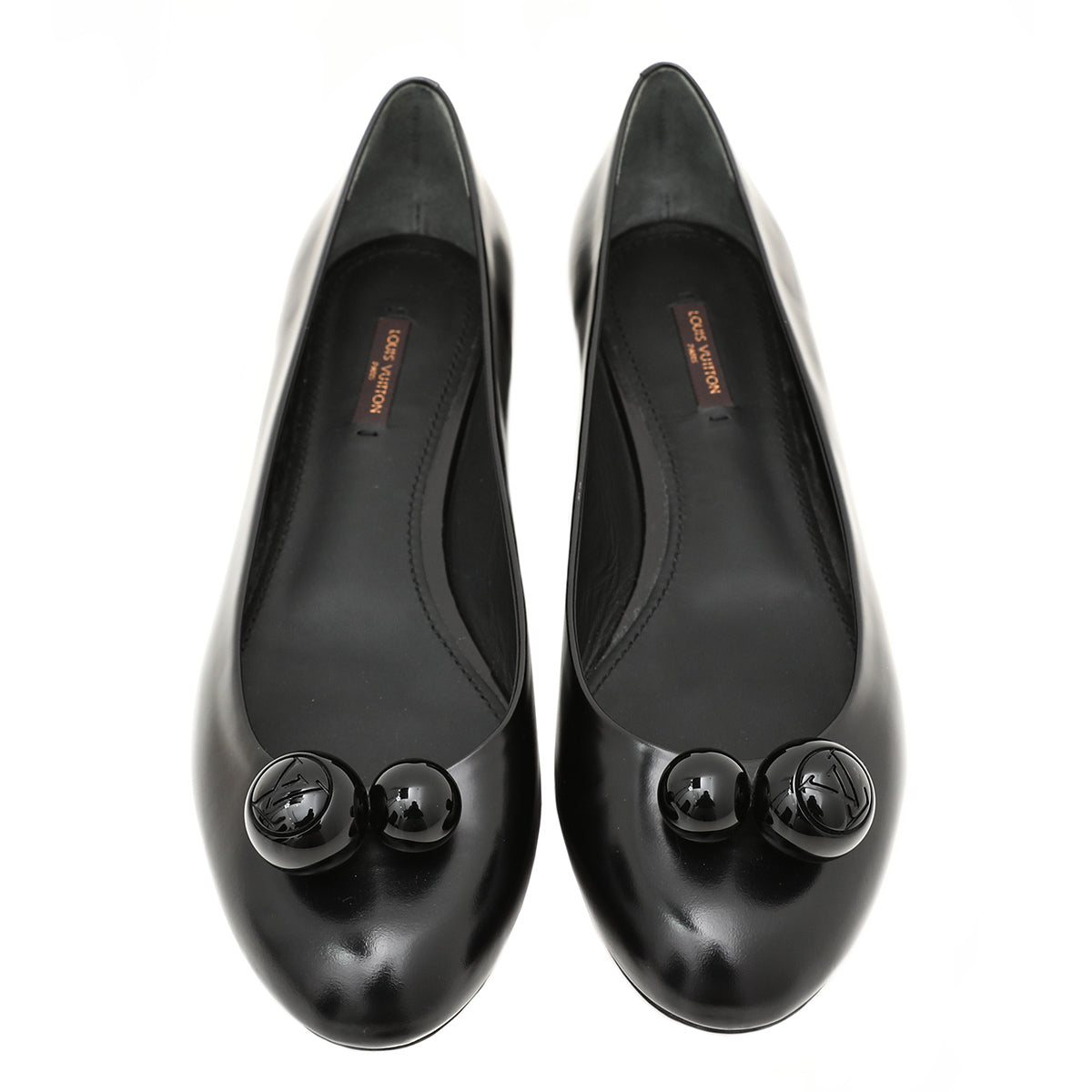 Louis Vuitton Black Betty Ballerina Flats 42-Louis Vuitton-THE CLOSET