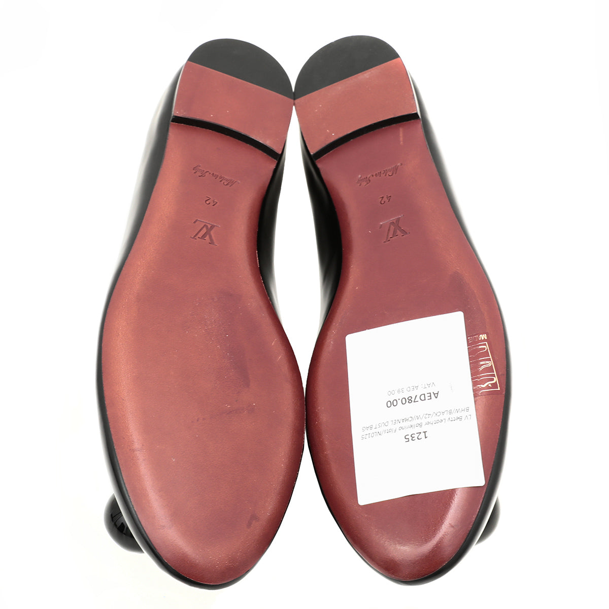 Louis Vuitton Black Betty Ballerina Flats 42-Louis Vuitton-THE CLOSET