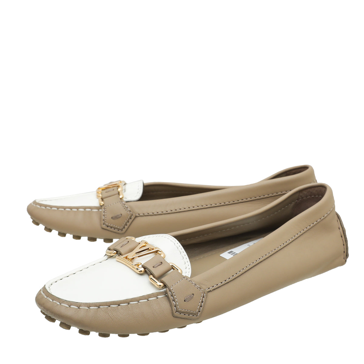 Louis Vuitton Bicolor Oxford Loafers 38.5-Louis Vuitton-THE CLOSET