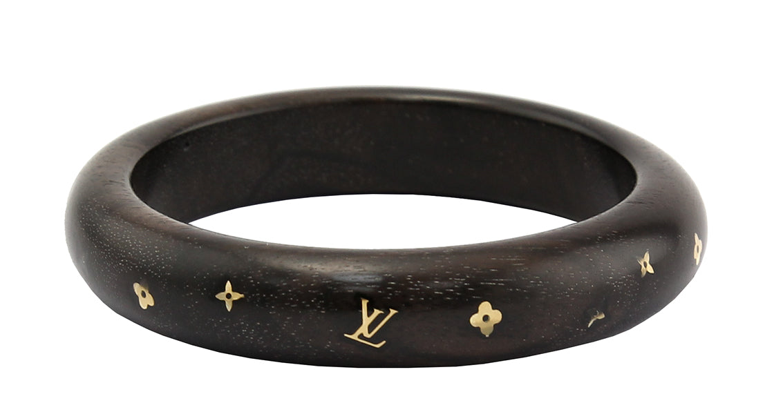 Louis Vuitton Silvania Narrow Wooden Bracelet