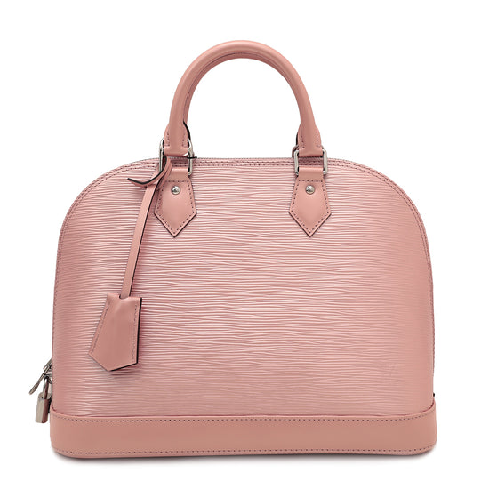 Louis Vuitton Rose Nacre Alma PM Bag