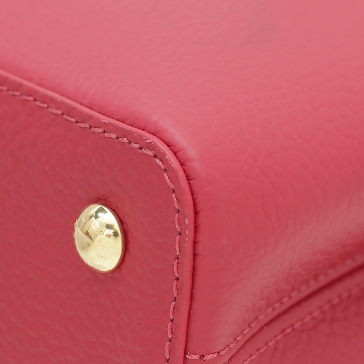 Louis Vuitton Scarlet Red Capucines Mini Bag-Louis Vuitton-THE CLOSET