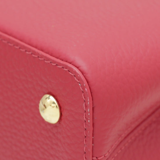 Louis Vuitton Scarlet Red Capucines Mini Bag