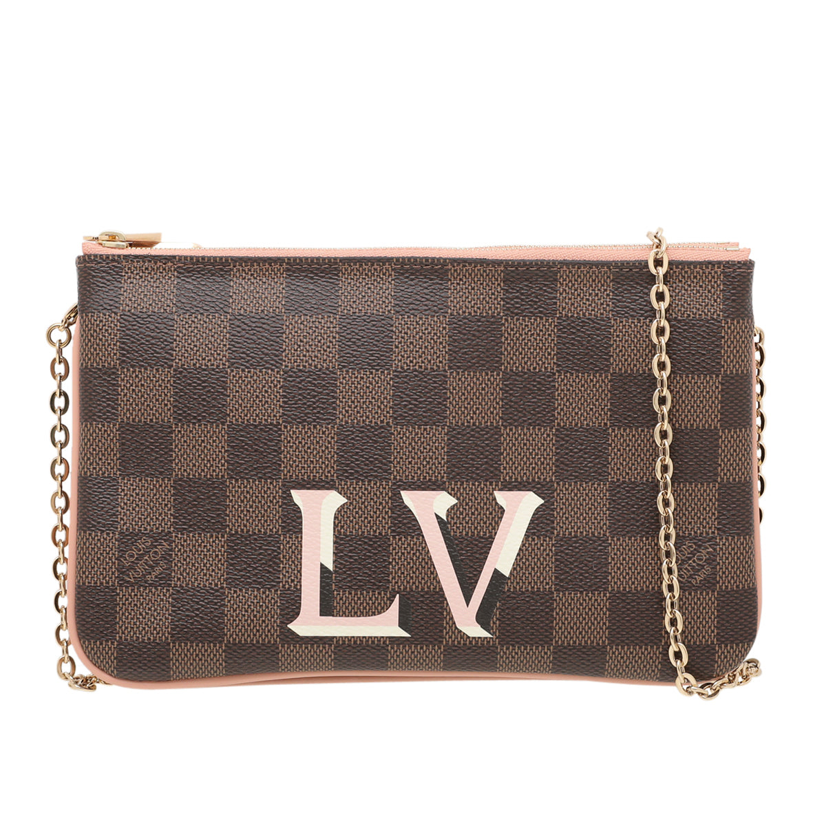 Louis Vuitton Bicolor Double Zip Pochette-Louis Vuitton-THE CLOSET