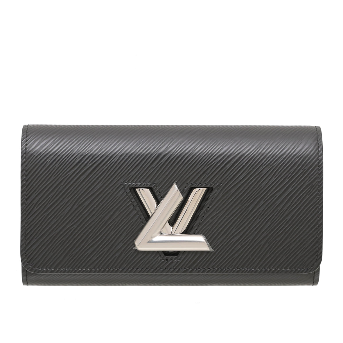 Louis Vuitton Black Twist Wallet W- BR Initials-Louis Vuitton-THE CLOSET