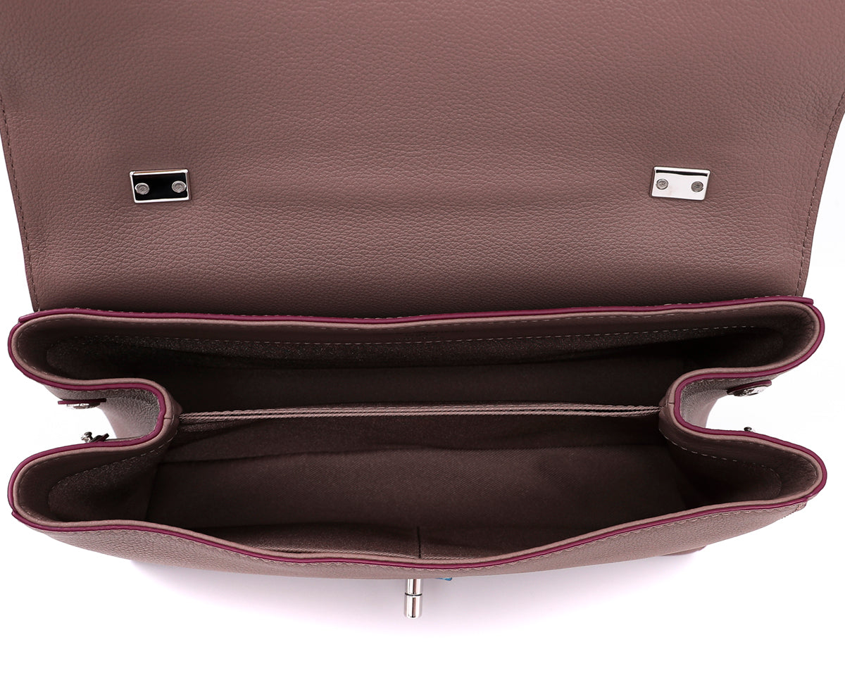 Louis Vuitton Taupe Lock Me II Bag-Louis Vuitton-THE CLOSET