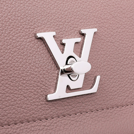Louis Vuitton Grained Calfskin Monogram Double V Rose Poudre 
