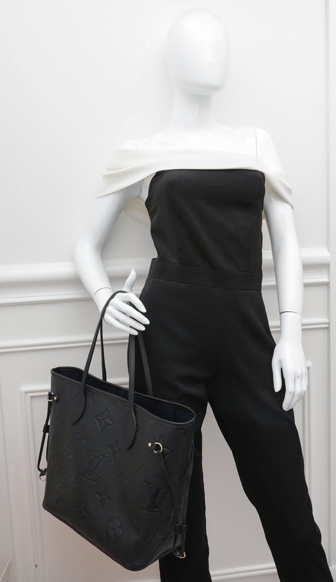 Louis Vuitton Black Monogram Giant Neverfull Bag – The Closet