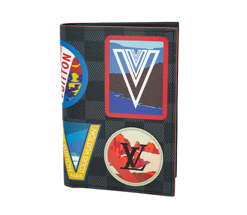 Louis Vuitton Graphite Swiss Alps Passport Cover-Louis Vuitton-THE CLOSET