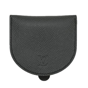 Louis Vuitton Black Taiga Portonet Cuvette Coin Purse