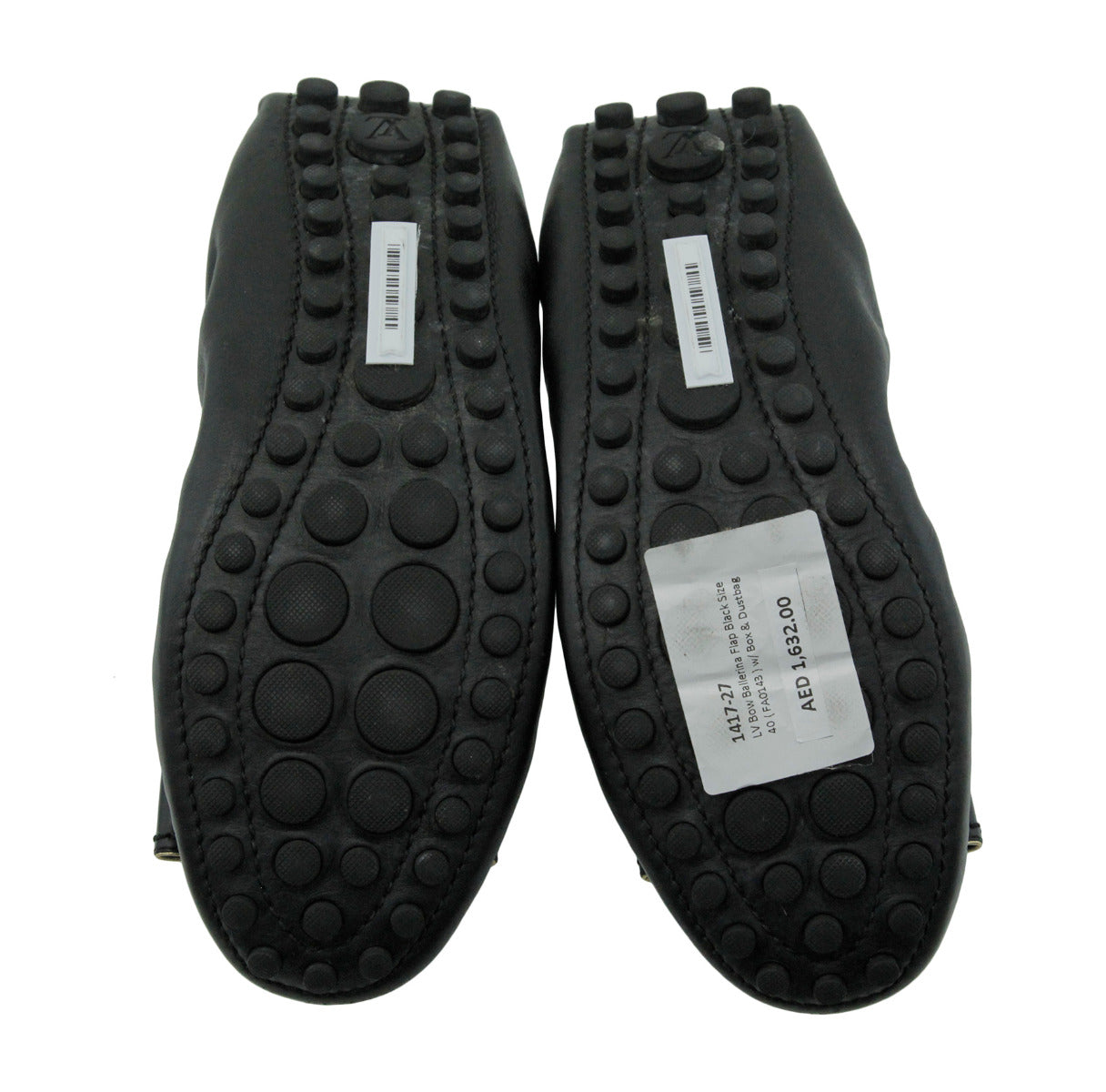 Louis Vuitton Black Bow Ballerina Flat 40-Louis Vuitton-THE CLOSET