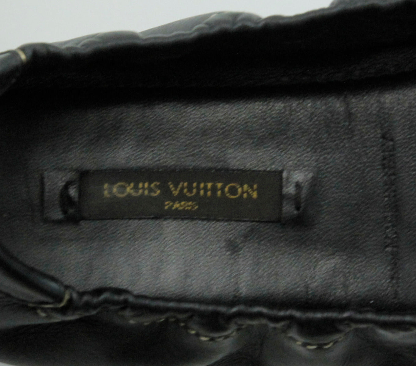 Louis Vuitton Black Bow Ballerina Flat 40-Louis Vuitton-THE CLOSET