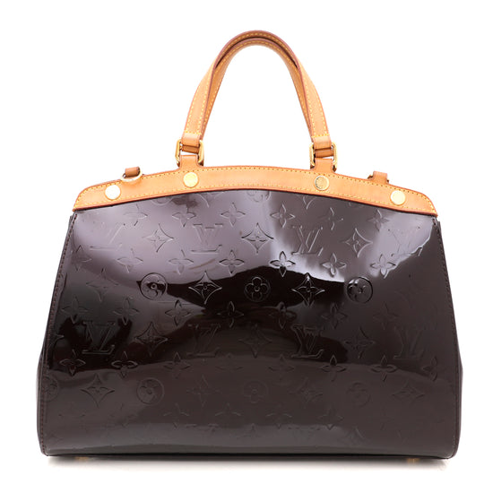 Louis Vuitton Amarante Monogram Vernis Brea Gm Bag