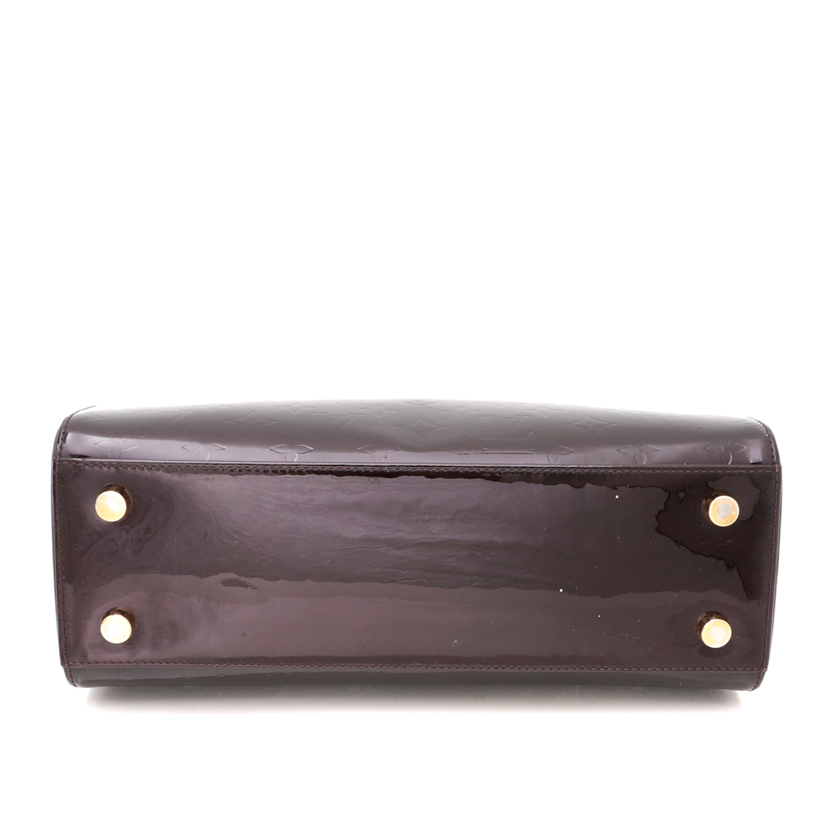 Louis Vuitton Amarante Monogram Vernis Brea MM Bag-Louis Vuitton-THE CLOSET